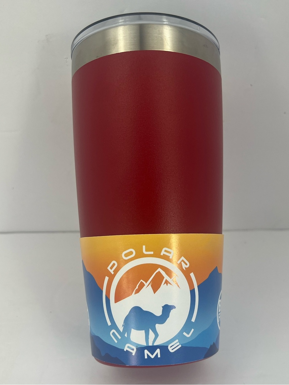 POLAR CAMEL TUMBLER RED COMMUTER MUG 20-OZ DOUBLE INSULATED SWEAT FREE - Picture 4 of 11
